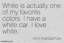 white car